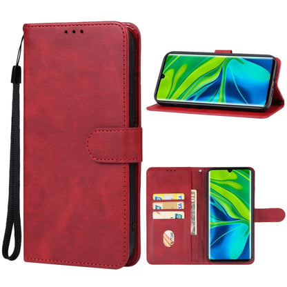 For Xiaomi Mi Note 10 Pro Leather Phone Case(Red) - Xiaomi Cases by PMC Jewellery | Online Shopping South Africa | PMC Jewellery | Buy Now Pay Later Mobicred