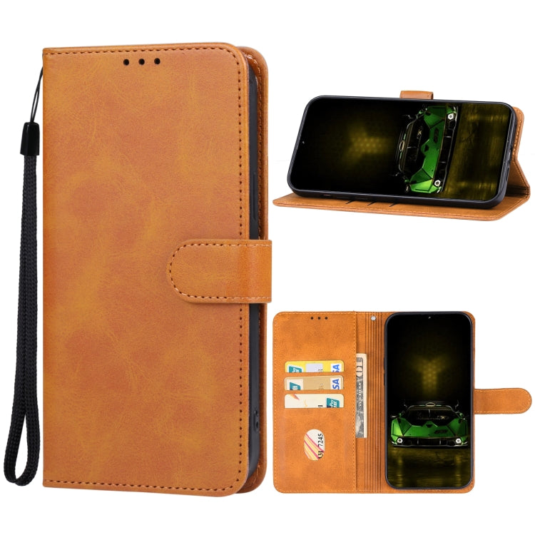 For Xiaomi Redmi K70 Pro Lamborghini Leather Phone Case(Brown) - Xiaomi Cases by PMC Jewellery | Online Shopping South Africa | PMC Jewellery | Buy Now Pay Later Mobicred