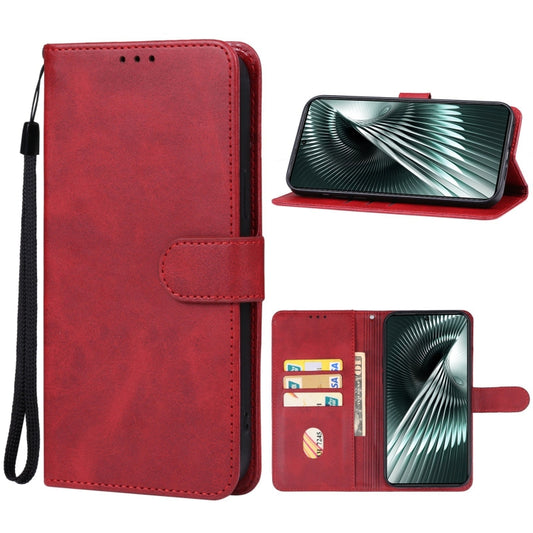 For Xiaomi Redmi Turbo 3 Leather Phone Case(Red) - Xiaomi Cases by PMC Jewellery | Online Shopping South Africa | PMC Jewellery | Buy Now Pay Later Mobicred