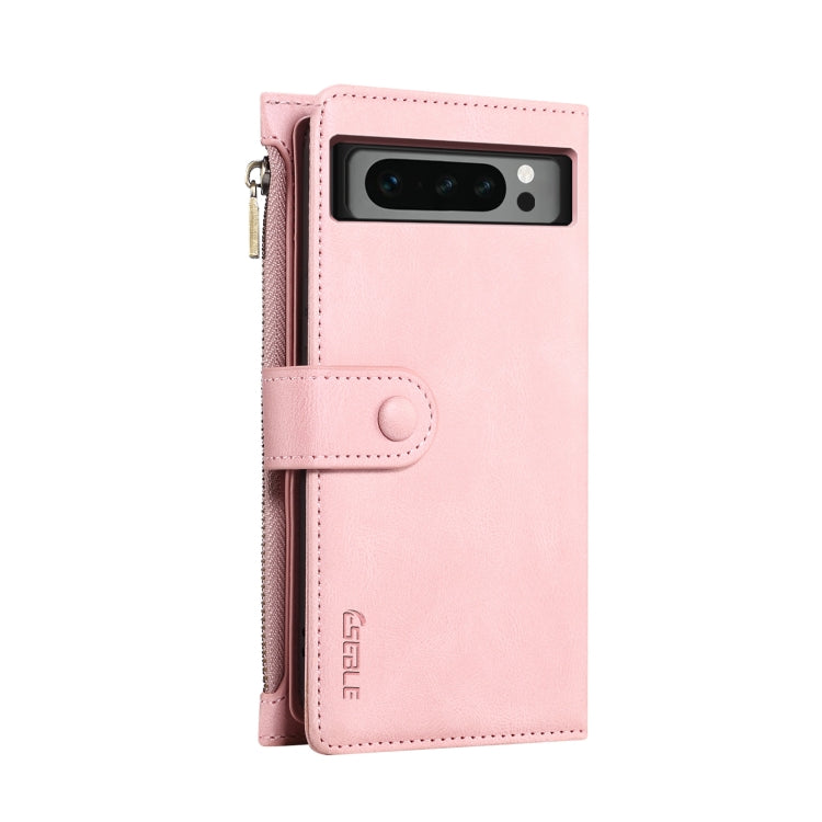 For Google Pixel 8 Pro ESEBLE Retro Frosted RFID Flip Leather Phone Case(Rose Gold) - Google Cases by ESEBLE | Online Shopping South Africa | PMC TechLife | Buy Now Pay Later Mobicred