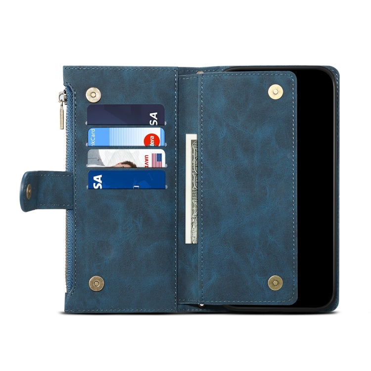 For Google Pixel 8A ESEBLE Retro Frosted RFID Flip Leather Phone Case(Dark Green) - Google Cases by ESEBLE | Online Shopping South Africa | PMC TechLife | Buy Now Pay Later Mobicred