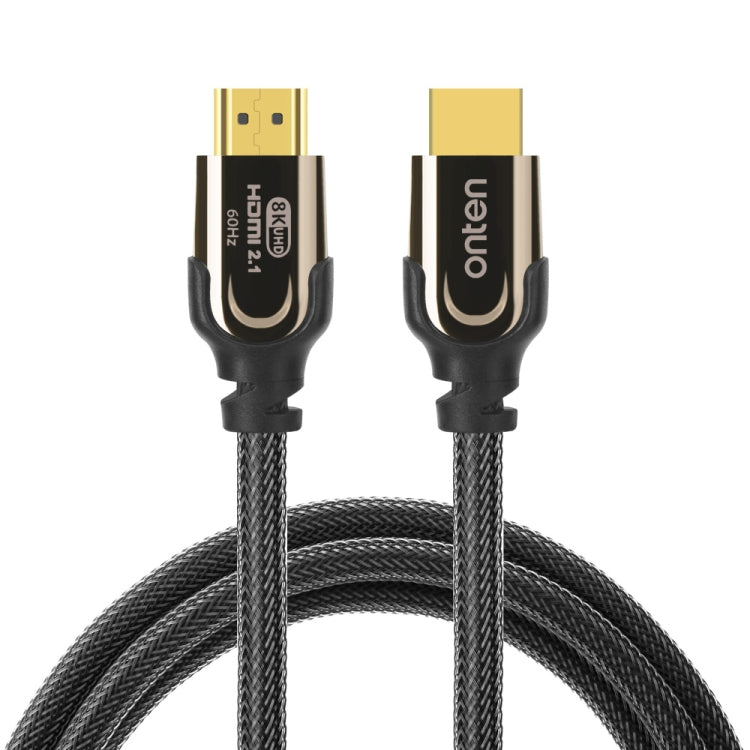 Onten HD180 HDMI 2.1 Version 8K HD Audio Cable, Length:3m(Black) - free shipping - PMC Jewellery - Order now!