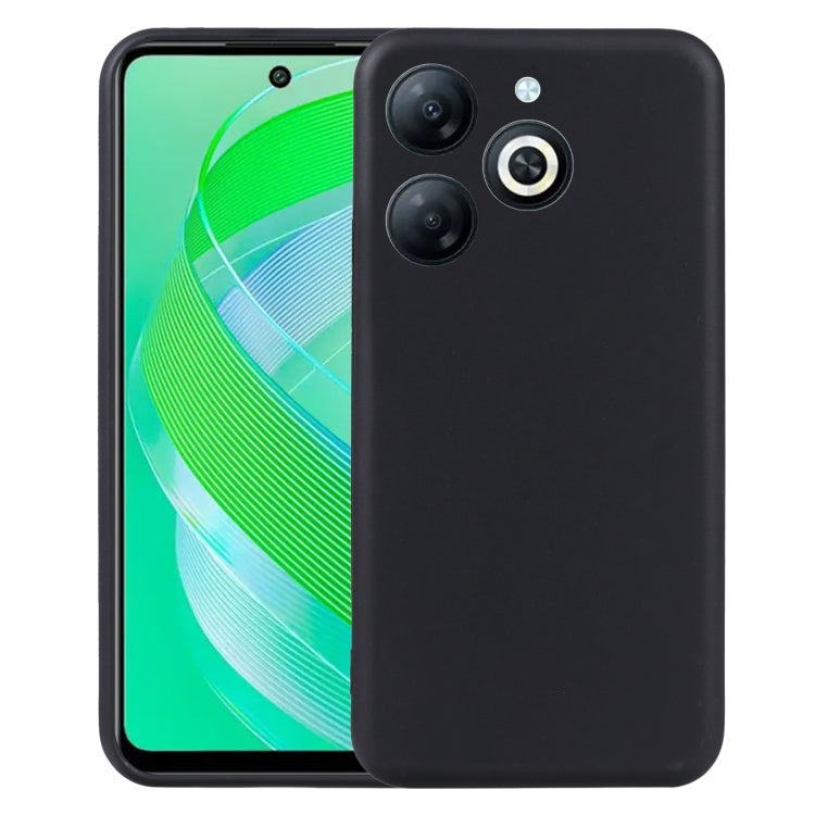 For Infinix Smart 8 Pro TPU Phone Case(Black) - Infinix Cases by PMC TechLife | Online Shopping South Africa | PMC TechLife | Buy Now Pay Later Mobicred