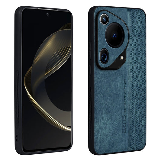 For Huawei Pura 70 Ultra AZNS 3D Embossed Skin Feel Phone Case(Dark Green) - Huawei Cases by AZNS | Online Shopping South Africa | PMC Jewellery | Buy Now Pay Later Mobicred