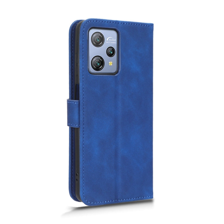 For Blackview A53 Pro Skin Feel Magnetic Flip Leather Phone Case(Blue) - More Brand by PMC TechLife | Online Shopping South Africa | PMC TechLife | Buy Now Pay Later Mobicred