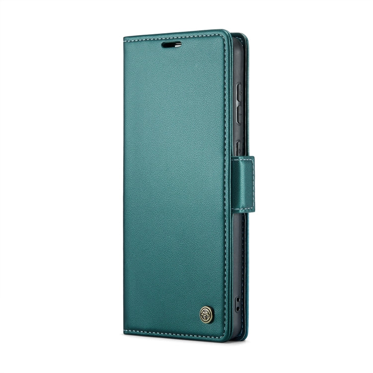 For Samsung Galaxy A33 5G CaseMe 023 Butterfly Buckle Litchi Texture RFID Anti-theft Leather Phone Case(Pearly Blue) - Galaxy Phone Cases by CaseMe | Online Shopping South Africa | PMC Jewellery | Buy Now Pay Later Mobicred