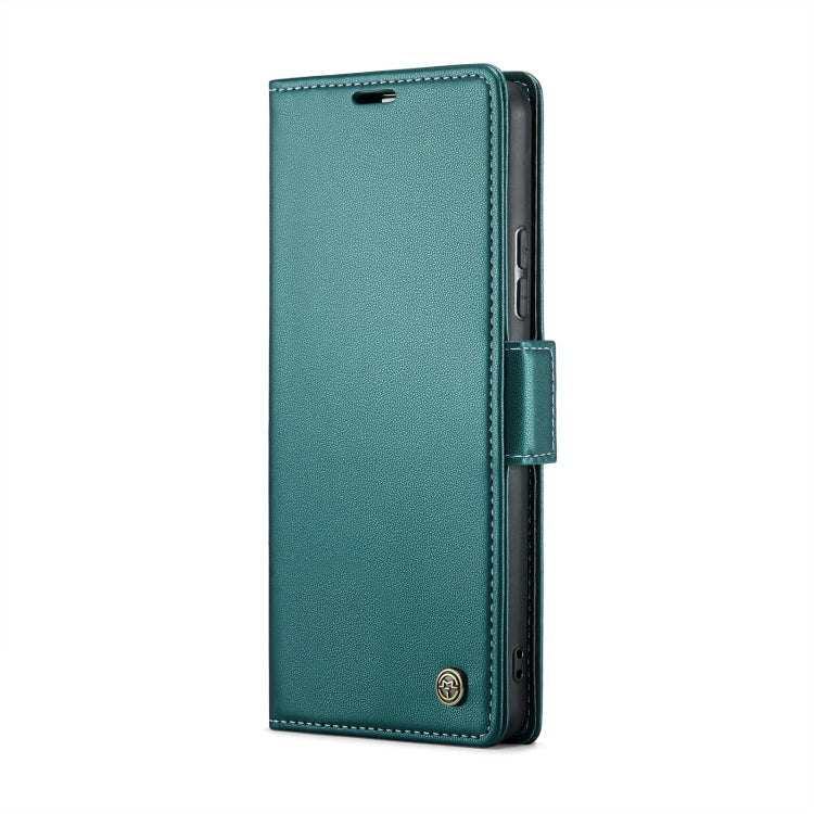 For Samsung Galaxy A34 5G CaseMe 023 Butterfly Buckle Litchi Texture RFID Anti-theft Leather Phone Case(Pearly Blue) - Galaxy Phone Cases by CaseMe | Online Shopping South Africa | PMC Jewellery | Buy Now Pay Later Mobicred