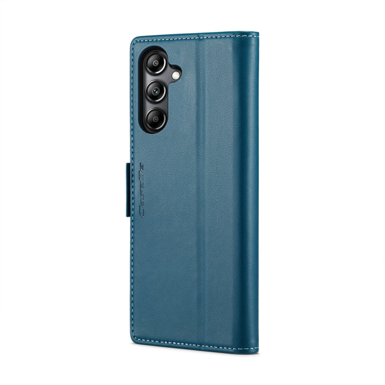 For Samsung Galaxy A05s CaseMe 023 Butterfly Buckle Litchi Texture RFID Anti-theft Leather Phone Case(Blue) - Galaxy Phone Cases by CaseMe | Online Shopping South Africa | PMC Jewellery | Buy Now Pay Later Mobicred