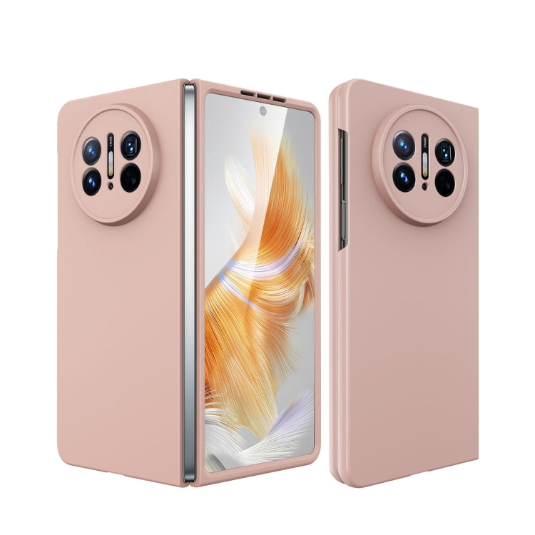 For Huawei Mate X3 Oil-sprayed Integrated Phone Case(Gold) - Huawei Cases by PMC TechLife | Online Shopping South Africa | PMC TechLife | Buy Now Pay Later Mobicred