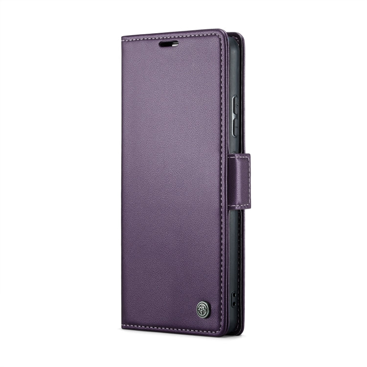 For Xiaomi Redmi Note 13 Pro+ 5G CaseMe 023 Butterfly Buckle Litchi Texture RFID Anti-theft Leather Phone Case(Pearly Purple) - Note 13 Pro+ Cases by CaseMe | Online Shopping South Africa | PMC Jewellery