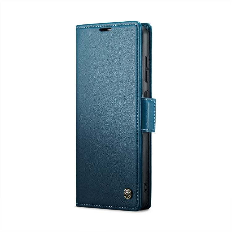 For Xiaomi Poco X6 Pro 5G/Redmi K70E 5G CaseMe 023 Butterfly Buckle Litchi Texture RFID Anti-theft Leather Phone Case(Blue) - K70E Cases by CaseMe | Online Shopping South Africa | PMC Jewellery | Buy Now Pay Later Mobicred