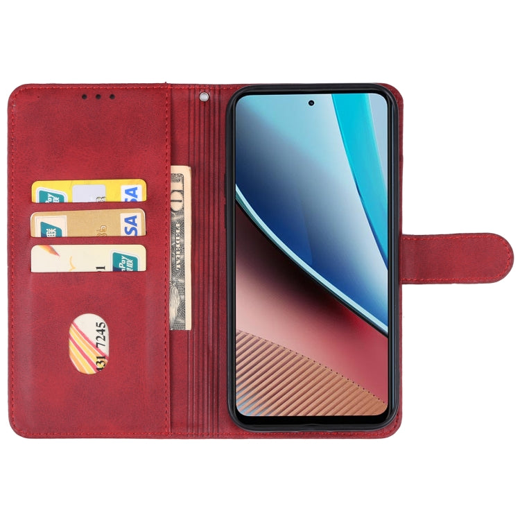 For Motorola Moto G Stylus 2023 4G Leather Phone Case(Red) - Motorola Cases by PMC Jewellery | Online Shopping South Africa | PMC Jewellery | Buy Now Pay Later Mobicred