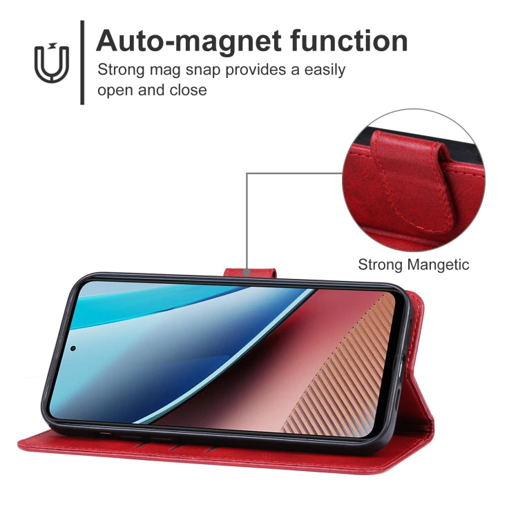 For Motorola Moto G Stylus 2023 4G Leather Phone Case(Red) - Motorola Cases by PMC Jewellery | Online Shopping South Africa | PMC Jewellery | Buy Now Pay Later Mobicred