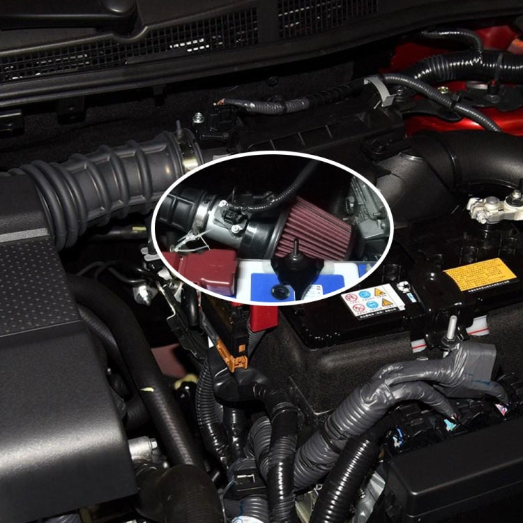 70mm XH-UN605 Car Modified Engine Air Flow Meter Flange Intake Sensor Base for Honda / Ford / Nissan - Air Intake System by PMC TechLife | Online Shopping South Africa | PMC TechLife