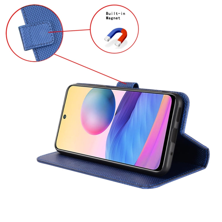 For Sony Xperia 1 VI 2024 Diamond Texture Leather Phone Case(Blue) - Sony Cases by PMC Jewellery | Online Shopping South Africa | PMC Jewellery | Buy Now Pay Later Mobicred