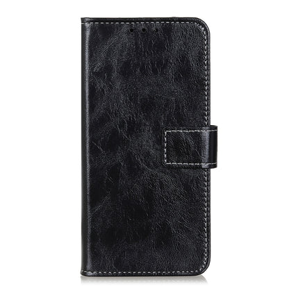 For Xiaomi Redmi K70 5G / K70 Pro 5G Retro Crazy Horse Texture Leather Phone Case(Black) - K70 Cases by PMC Jewellery | Online Shopping South Africa | PMC Jewellery | Buy Now Pay Later Mobicred