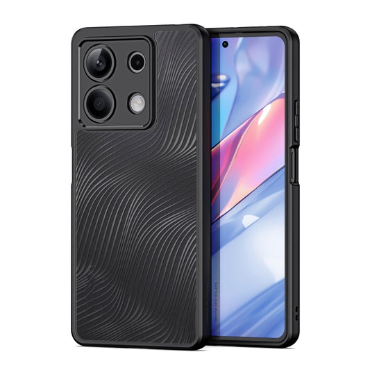 For Redmi Note 13 5G DUX DUCIS Aimo Series TPU + PC Frosted Feel Phone Case(Black) - Note 13 Cases by DUX DUCIS | Online Shopping South Africa | PMC Jewellery | Buy Now Pay Later Mobicred