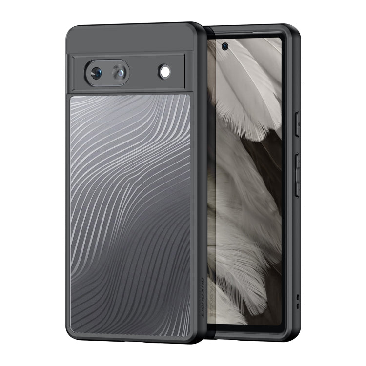 For Google Pixel 7a DUX DUCIS Aimo Series TPU + PC Frosted Feel Phone Case(Black) - Google Cases by DUX DUCIS | Online Shopping South Africa | PMC Jewellery | Buy Now Pay Later Mobicred