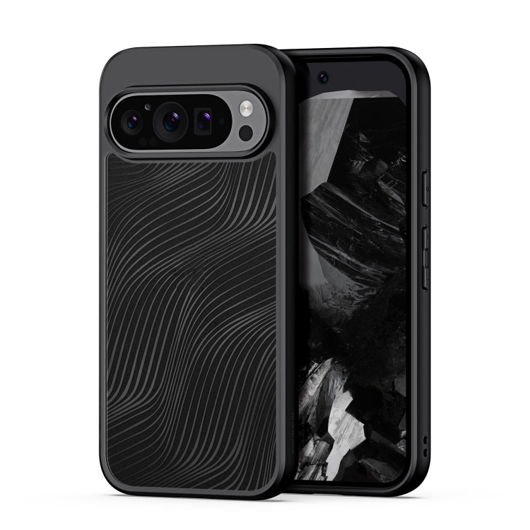 For Google Pixel 9 / 9 Pro DUX DUCIS Aimo Series TPU + PC Frosted Feel Phone Case(Black) - Google Cases by DUX DUCIS | Online Shopping South Africa | PMC Jewellery | Buy Now Pay Later Mobicred