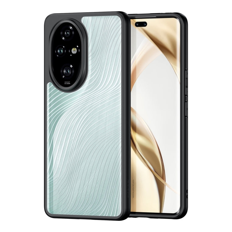 For Honor 200 Pro DUX DUCIS Aimo Series TPU + PC Frosted Feel Phone Case(Black) - Honor Cases by DUX DUCIS | Online Shopping South Africa | PMC Jewellery | Buy Now Pay Later Mobicred