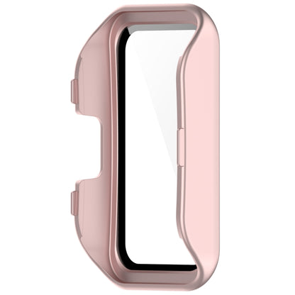 For Huawei Band 9 / 8 PC + Tempered Film Integrated Protective Watch Case(Matte Powder) - Watch Cases by PMC Jewellery | Online Shopping South Africa | PMC Jewellery