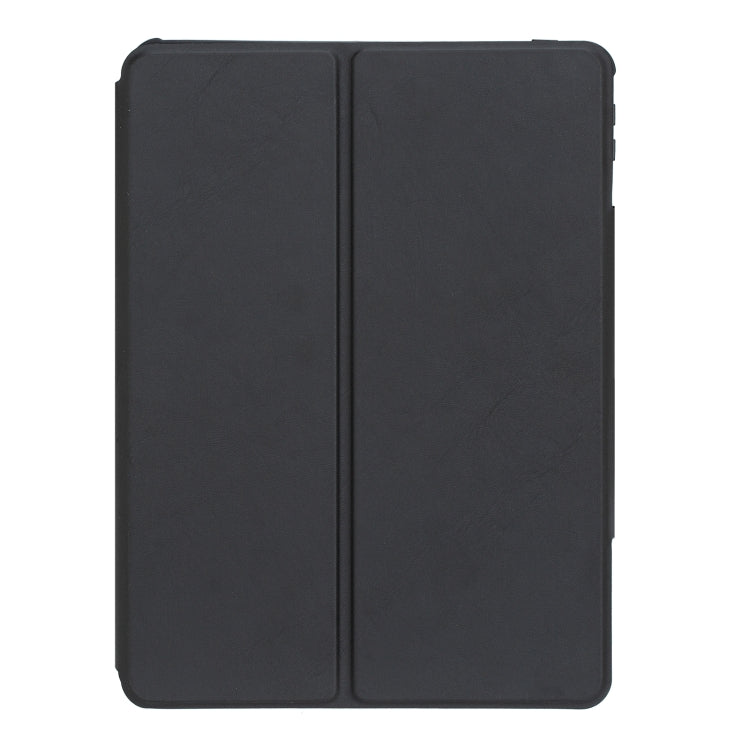 For iPad 10th Gen 10.9 2022 F10B 360 Rotation Acrylic Transparent Bluetooth Keyboard Leather Case(Black) - Universal by PMC Jewellery | Online Shopping South Africa | PMC Jewellery