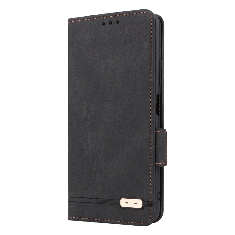 For Xiaomi Redmi Note 12 4G Magnetic Clasp Leather Phone Case(Black) - Xiaomi Cases by PMC TechLife | Online Shopping South Africa | PMC TechLife | Buy Now Pay Later Mobicred