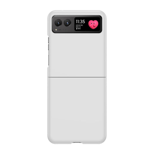 For Motorola Razr 40 Skin Feel PC Phone Case(White) - Motorola Cases by PMC Jewellery | Online Shopping South Africa | PMC Jewellery