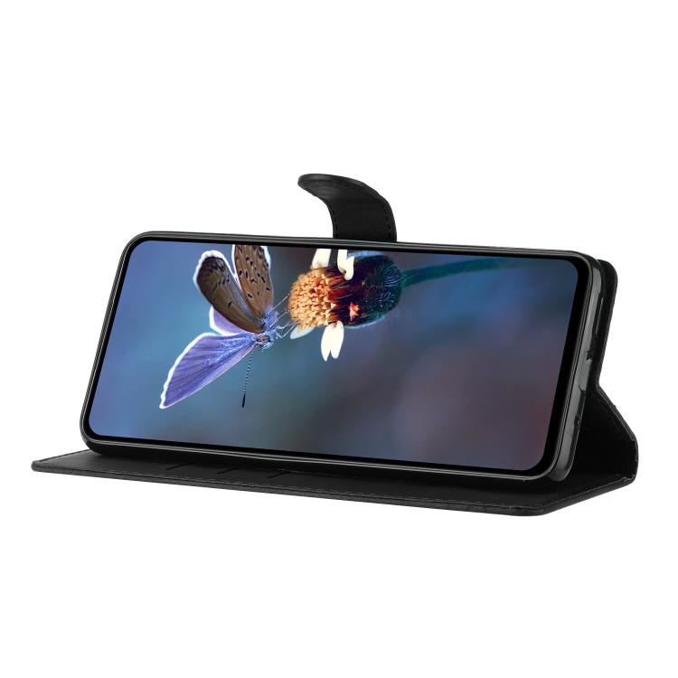For iPhone 16e Flower Butterfly Embossing Pattern Leather Phone Case(Black) - iPhone 16e Cases by PMC TechLife | Online Shopping South Africa | PMC TechLife | Buy Now Pay Later Mobicred