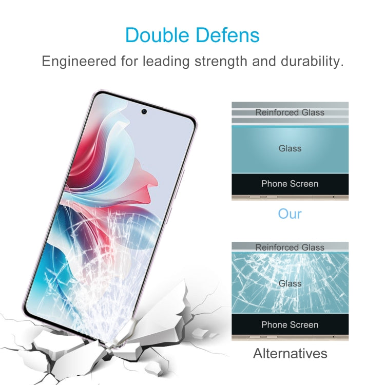 For OPPO Reno11 F 0.26mm 9H 2.5D Tempered Glass Film - Reno11 F Tempered Glass by DIYLooks | Online Shopping South Africa | PMC Jewellery | Buy Now Pay Later Mobicred