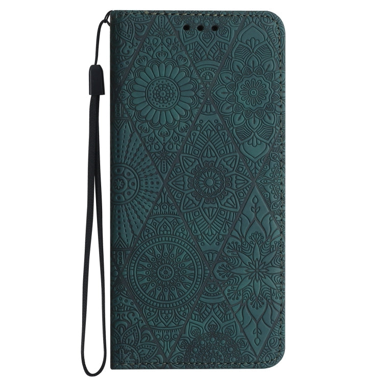For Redmi Note 12 5G Global Ethnic Embossed Adsorption Leather Phone Case(Blue) - Xiaomi Cases by PMC TechLife | Online Shopping South Africa | PMC TechLife | Buy Now Pay Later Mobicred