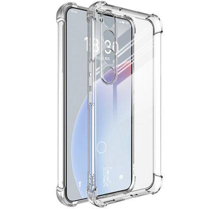 For Meizu 20 Pro 5G imak Shockproof Airbag TPU Phone Case(Transparent) - Meizu by imak | Online Shopping South Africa | PMC Jewellery | Buy Now Pay Later Mobicred