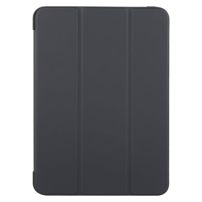 For iPad Air 11 2025 / 2024 GEBEI 3-folding Holder Shockproof Flip Leather Tablet Case(Black) - iPad Air 11 2025 / 2024 Cases by GEBEI | Online Shopping South Africa | PMC Jewellery | Buy Now Pay Later Mobicred