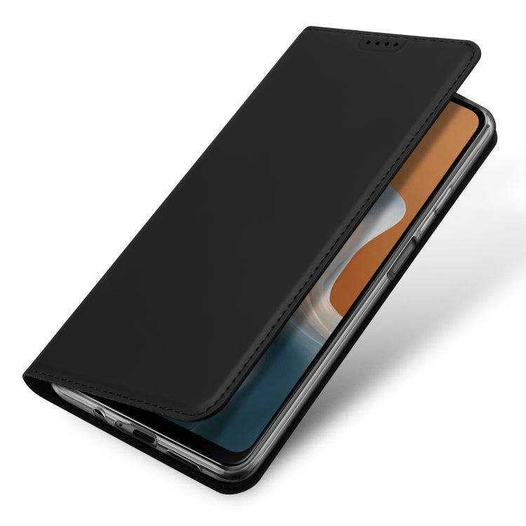 For Motorola Moto G34 DUX DUCIS Skin Pro Series Flip Leather Phone Case(Black) - Motorola Cases by DUX DUCIS | Online Shopping South Africa | PMC Jewellery | Buy Now Pay Later Mobicred