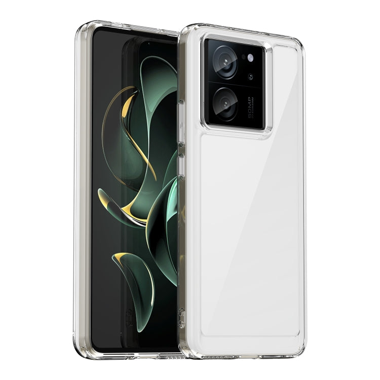 For Xiaomi Redmi K60 Ultra Colorful Series Acrylic Hybrid TPU Phone Case(Transparent) - Redmi K60 Ultra Cases by PMC Jewellery | Online Shopping South Africa | PMC Jewellery | Buy Now Pay Later Mobicred