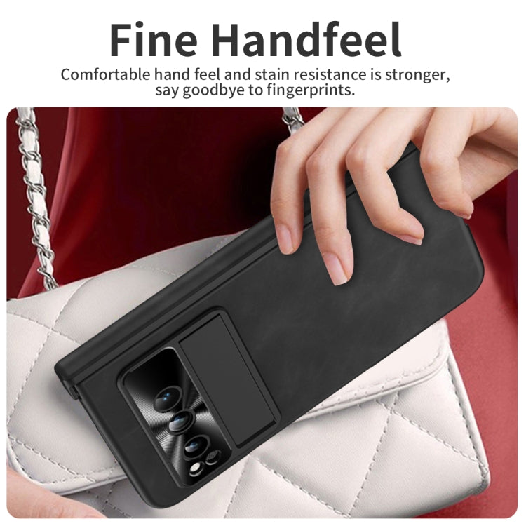 For Google Pixel Fold Napa Texture All-inclusive Phone Case(Black) - free shipping - PMC TechLife - Order now!