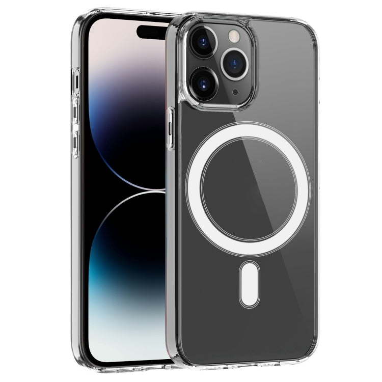 For iPhone 16 Pro Max MagSafe Clear Acrylic PC +TPU Phone Case(Transparent) - iPhone 16 Pro Max Cases by PMC Jewellery | Online Shopping South Africa | PMC Jewellery | Buy Now Pay Later Mobicred