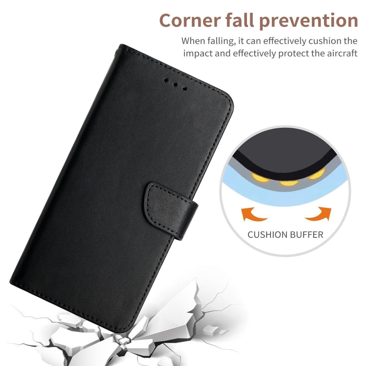 For iPhone 16 Genuine Leather Fingerprint-proof Flip Phone Case(Black) - iPhone 16 Cases by PMC TechLife | Online Shopping South Africa | PMC TechLife | Buy Now Pay Later Mobicred