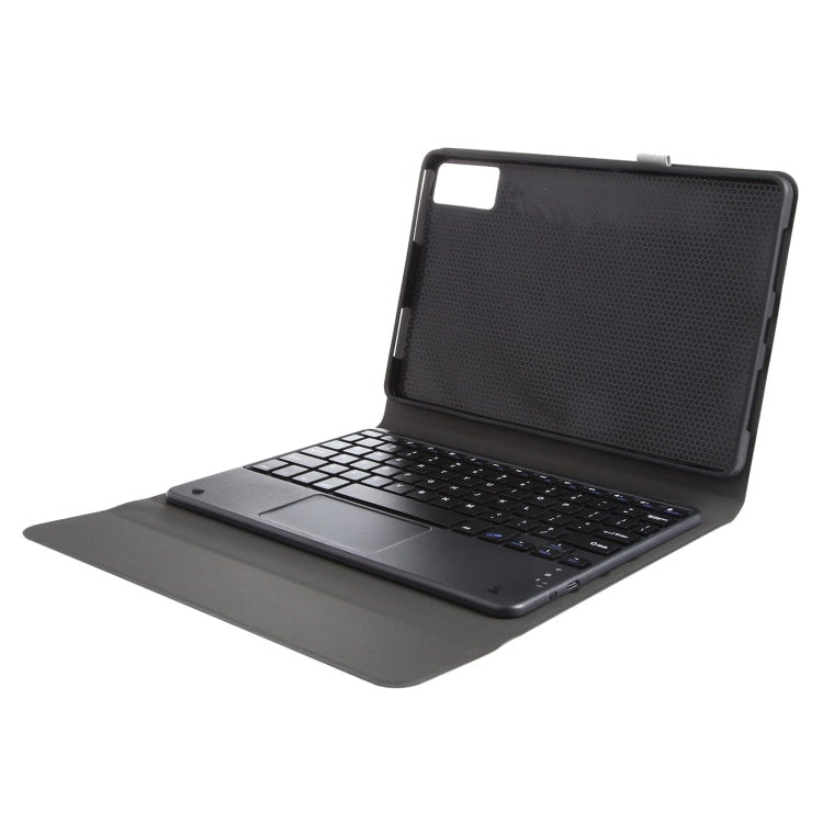 For Xiaomi Redmi Pad SE Ultra-thin Bluetooth Keyboard Leather Case with Touchpad(Black) - Others Keyboard by PMC Jewellery | Online Shopping South Africa | PMC Jewellery