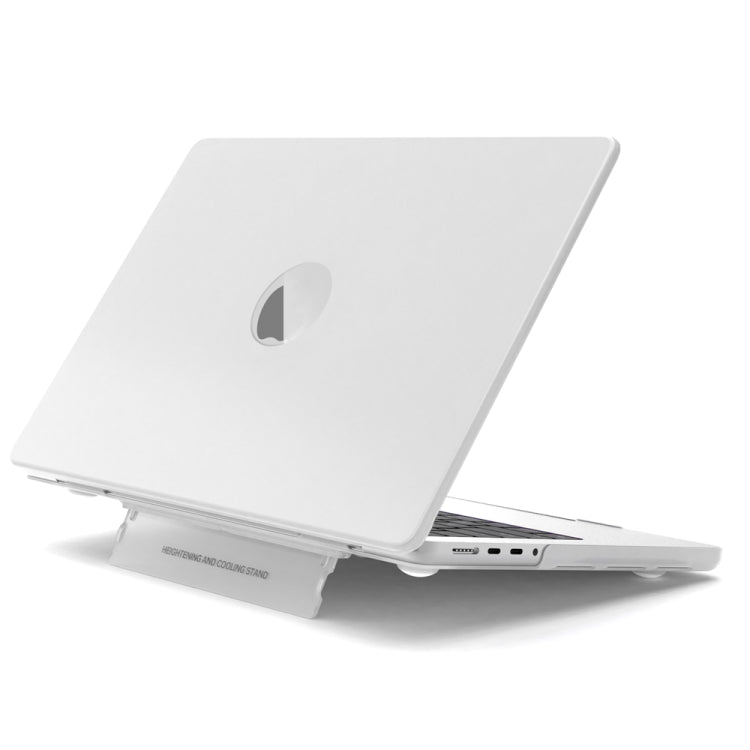 For Macbook Air 13 A1932/A2179/A2337 Frosted Translucent Laptop Protective Case(Light Grey) - MacBook Air Cases by PMC Jewellery | Online Shopping South Africa | PMC Jewellery | Buy Now Pay Later Mobicred