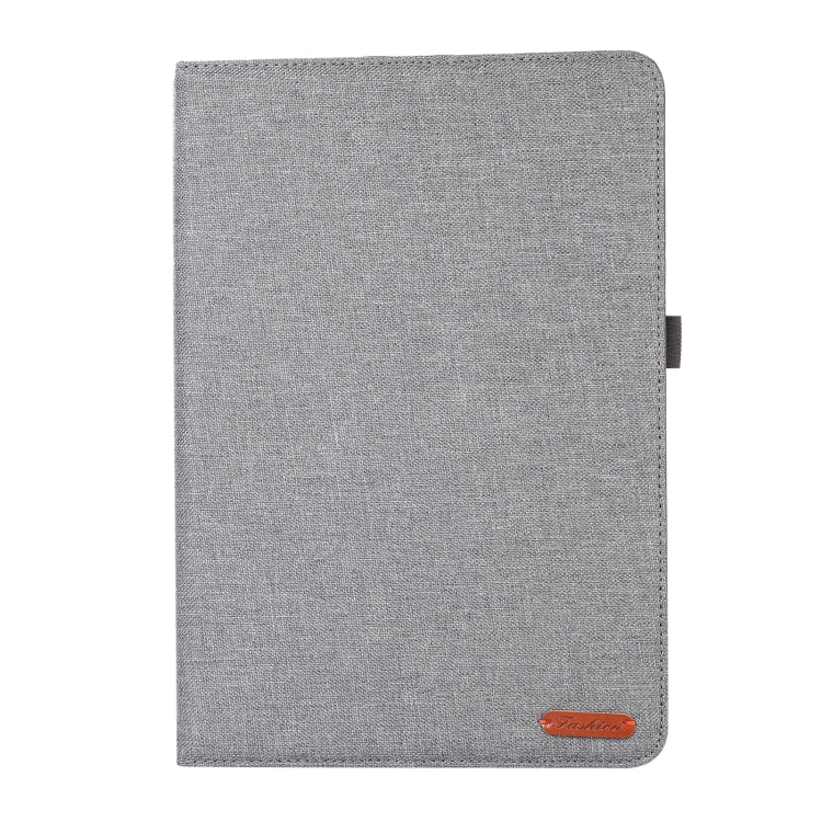 For Microsoft Surface Pro 4/5/6/7 Fabric Leather Tablet Case(Grey) - Others by PMC TechLife | Online Shopping South Africa | PMC TechLife | Buy Now Pay Later Mobicred