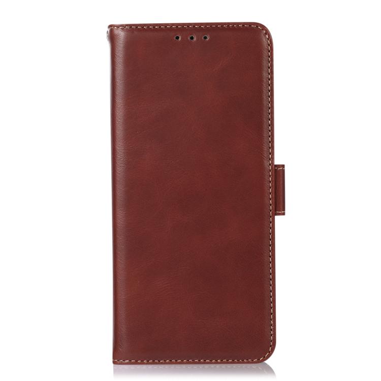 For iPhone 17 Pro Crazy Horse Top Layer Cowhide Leather Phone Case(Brown) - free shipping - PMc TechLife - Order now!