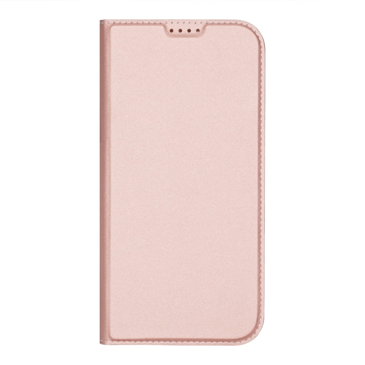 For iPhone 16 Pro DUX DUCIS Skin Pro Series Flip Leather Phone Case(Rose Gold) - iPhone 16 Pro Cases by DUX DUCIS | Online Shopping South Africa | PMC Jewellery | Buy Now Pay Later Mobicred