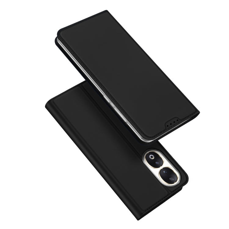 For Honor 90 DUX DUCIS Skin Pro Series Flip Leather Phone Case(Black) - Honor Cases by DUX DUCIS | Online Shopping South Africa | PMC Jewellery | Buy Now Pay Later Mobicred