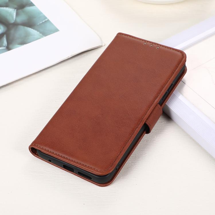 For iPhone 16e Cow Texture Leather Phone Case(Brown) - iPhone 16e Cases by PMC TechLife | Online Shopping South Africa | PMC TechLife | Buy Now Pay Later Mobicred