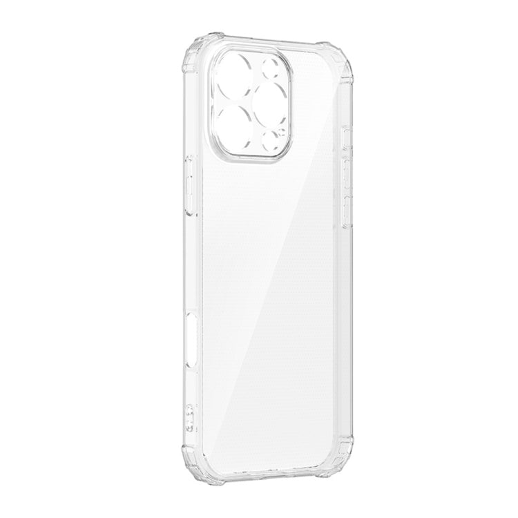 For iPhone 16 Pro Max Four-Corner Shockproof Clear TPU Phone Case(Transparent) - iPhone 16 Pro Max Cases by PMC Jewellery | Online Shopping South Africa | PMC Jewellery | Buy Now Pay Later Mobicred