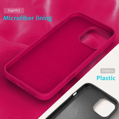 For iPhone 16 Pro Max Solid Color Silicone Phone Case(Rose Red) - More iPhone Cases by PMC Jewellery | Online Shopping South Africa | PMC Jewellery | Buy Now Pay Later Mobicred