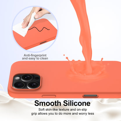 For iPhone 16 Pro Shockproof Silicone Magsafe Phone Case(Gold Orange) - iPhone 16 Pro Cases by PMC Jewellery | Online Shopping South Africa | PMC Jewellery | Buy Now Pay Later Mobicred