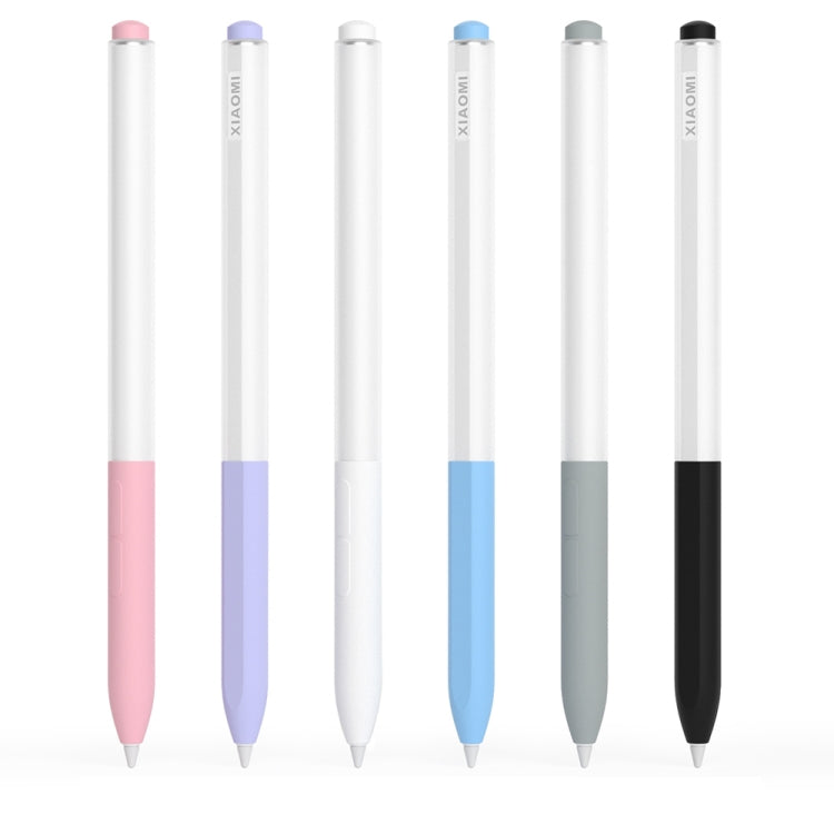 For Xiaomi Stylus Pen 2 Jelly Style Translucent Silicone Protective Pen Case(White) - Pencil Accessories by PMC Jewellery | Online Shopping South Africa | PMC Jewellery