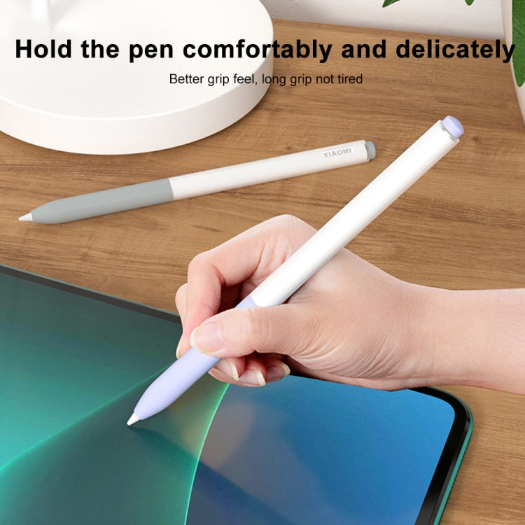 For Xiaomi Stylus Pen 2 Jelly Style Translucent Silicone Protective Pen Case(White) - Pencil Accessories by PMC Jewellery | Online Shopping South Africa | PMC Jewellery